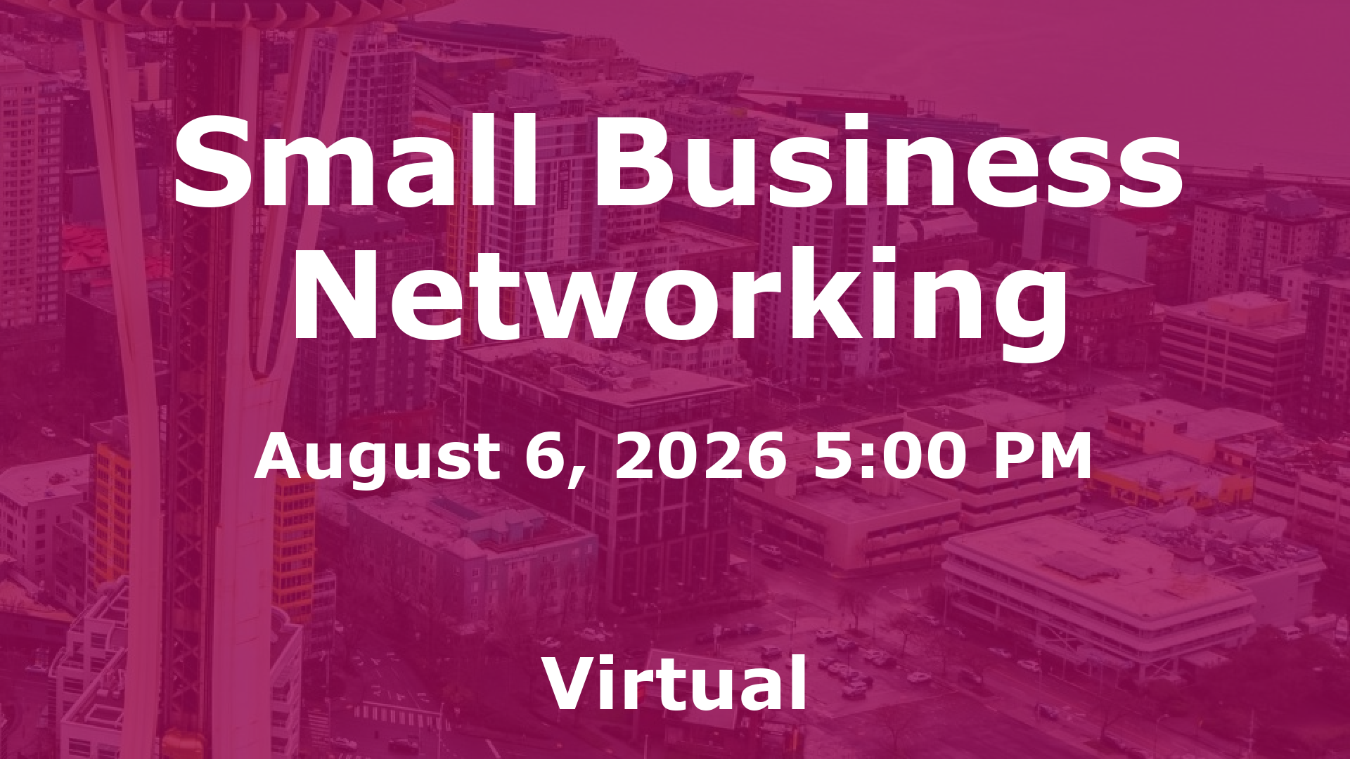 Small Business Networking event image